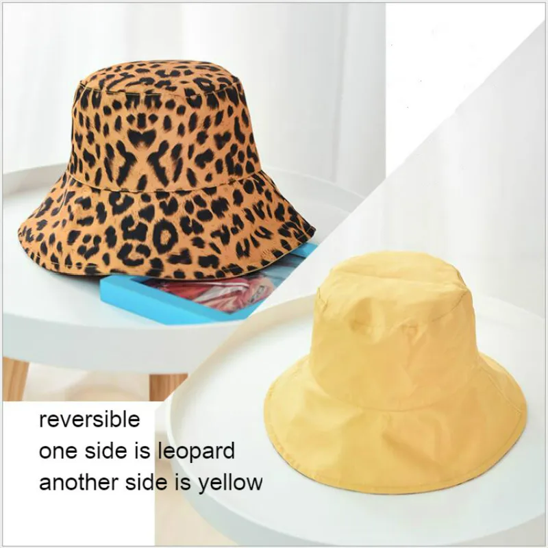 Панама женская двусторонняя с широкими полями хлопковая шляпа от солнца для