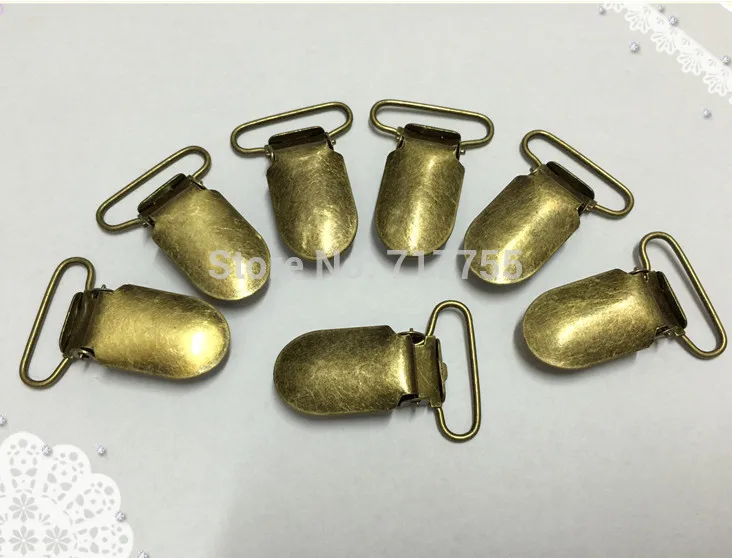 2 5 см античные бронзовые металлические без свинца подтяжки брюки соски Paci зажимы