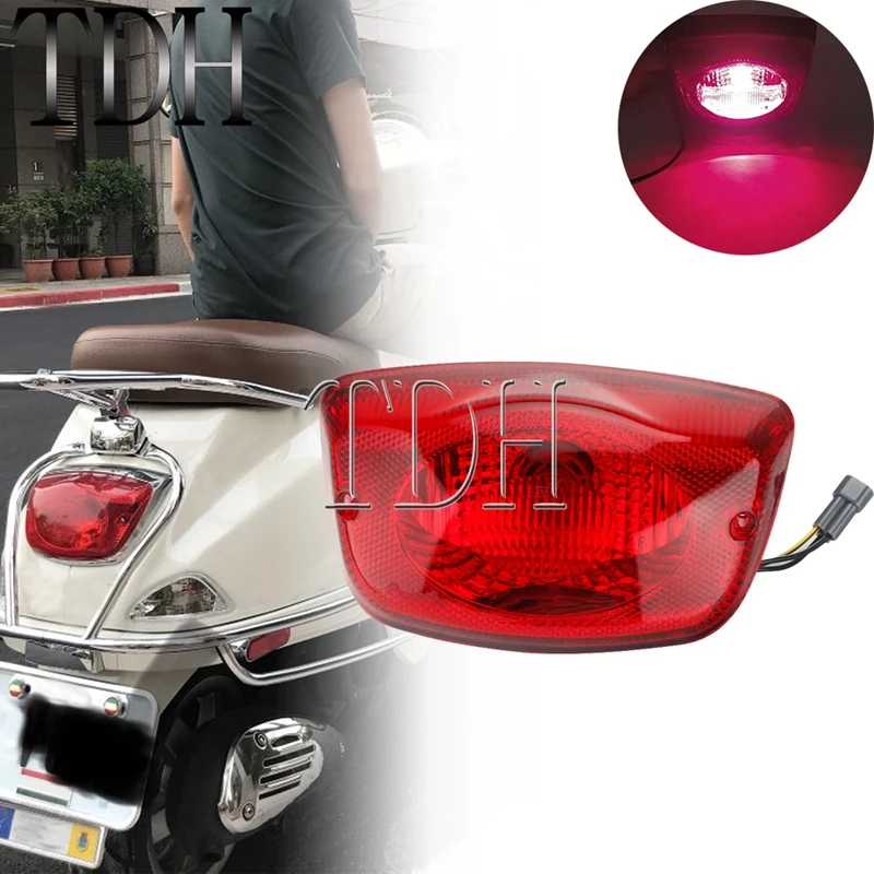 Задний фонарь 638646 / 58263R для мотоцикла скутера стоп-сигнал задний LX 50 125 150 s IE 4T LX50