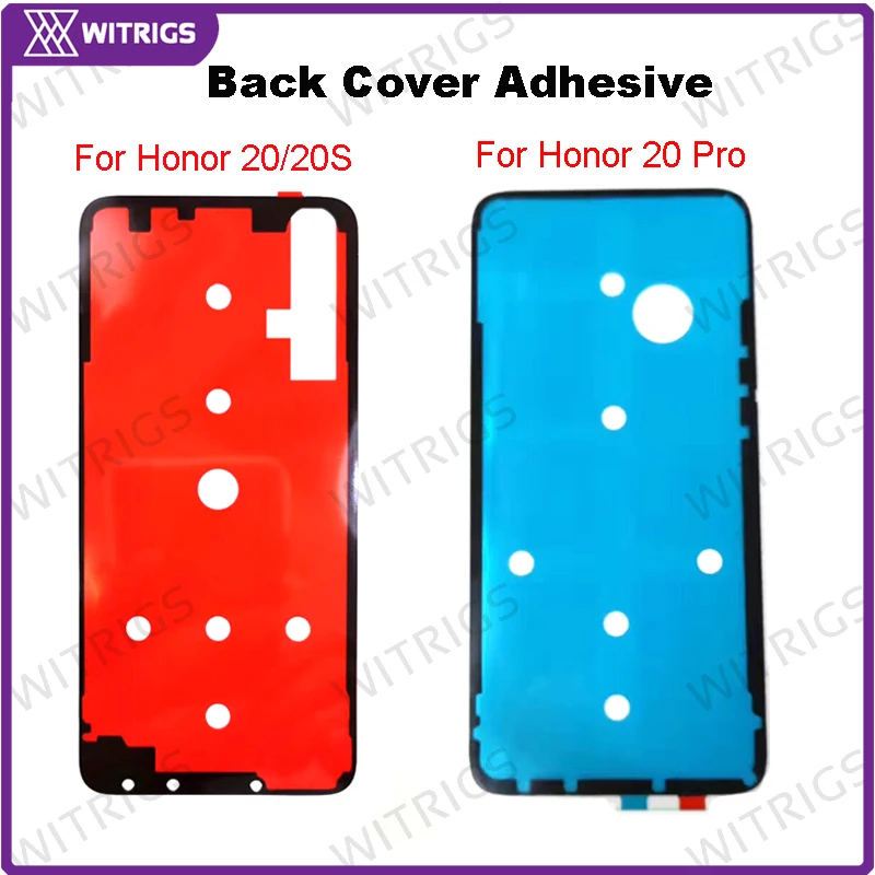 Для Honor 20 Pro Задняя крышка батареи клейкая рамка Клейкая Двусторонняя лента для 20S