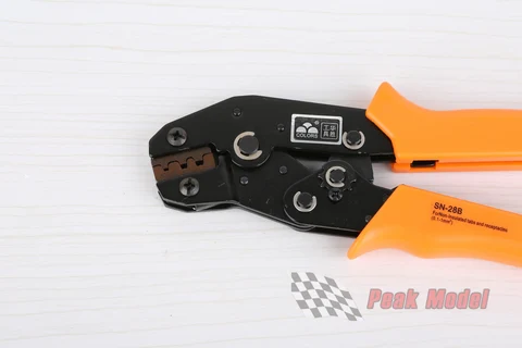 Высокоточные обжимные клещи для FUTABA/JR Servo плоскогубцы Servo Plug Обжимные силиконовые провода балансовая головка
