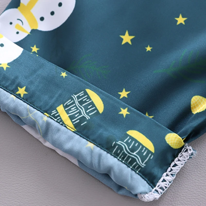 

Autumn Kids Long Sleeve Pajamas Set Toddler Baby Boys Girls Christmas Pajamas Kids Snowman Tops+Pants Pajamas Sleepwear