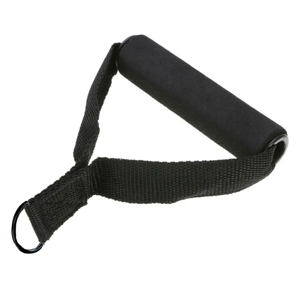 

Gym Handle Extra Wide Foam Grips for Fitness Crossfit Lifting Pulling Workout Heavy Duty D-ring Pull Rope Cable Tube Accessories