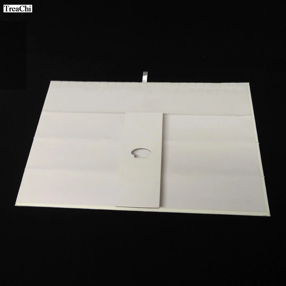 

PU Pendant Jewelry Display Stand 24 Hooks White Bracelet Anklet Necklace Jewelry Organizer Storage Display Easel Stand Holder