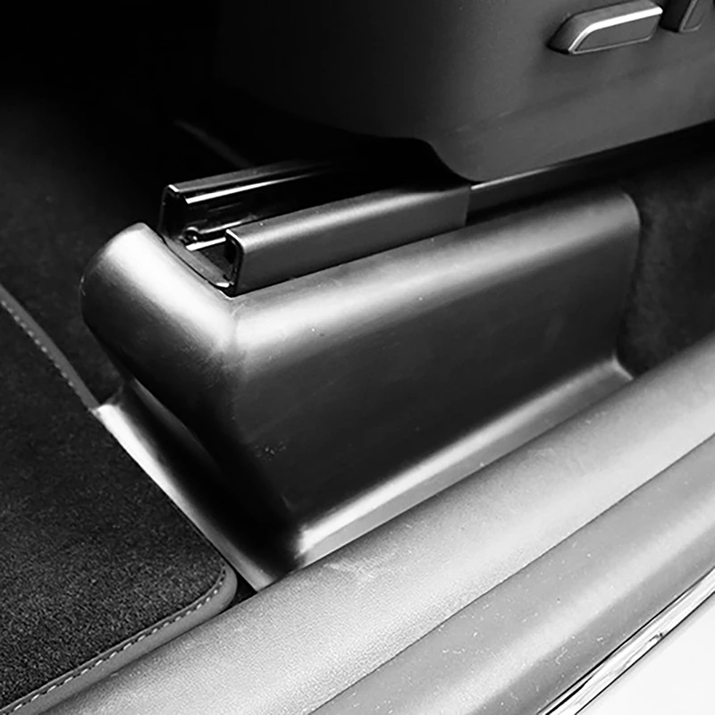 

Передние сиденья для Tesla Model 3 Y, Противоударная направляющая, защита от разрезов, защитный чехол для сидений, аксессуары для интерьера