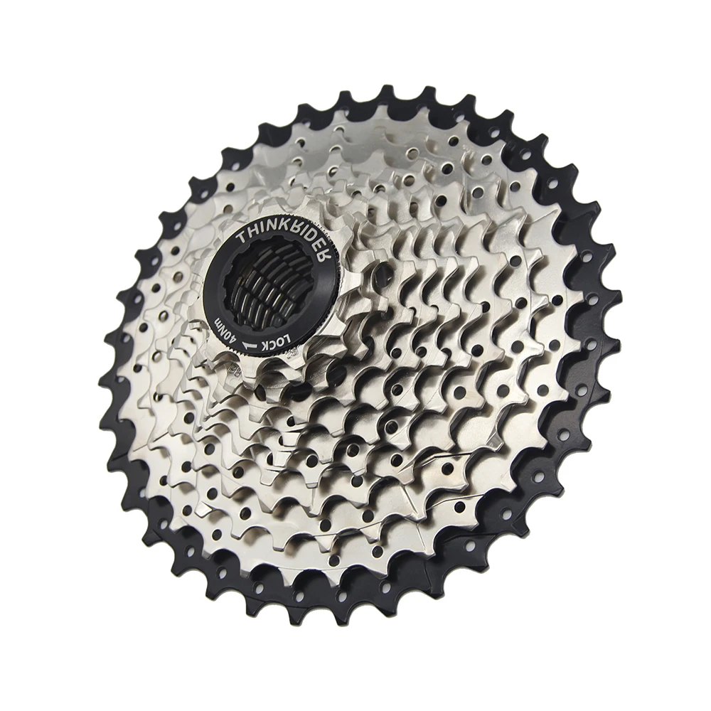 Дешево Кассета велосипеда ThinkRider, свободное колесо для велосипеда Shimano, 8 9 10 11 скоростей, 36T 40T 42T 46T 50T 52T