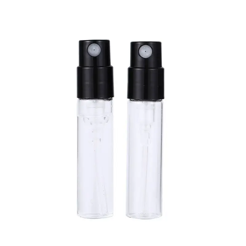 

Spray Bottle Cosmetic Packaging Container Fragrance anging Diffuser Refillable Press Pump Mini Empty Perfume Glass Bottle 25pcs