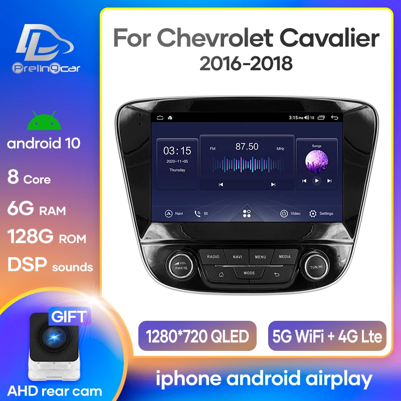 Система Android 10 0 Автомобильный сенсорный IPS экран стерео для Chevrolet covetz