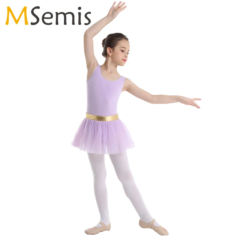 

Балетное платье для маленьких девочек; Сетчатое платье с рукавами-крылышками и золотой талией для балета; гимнастическое трико; платье-пачка для балета