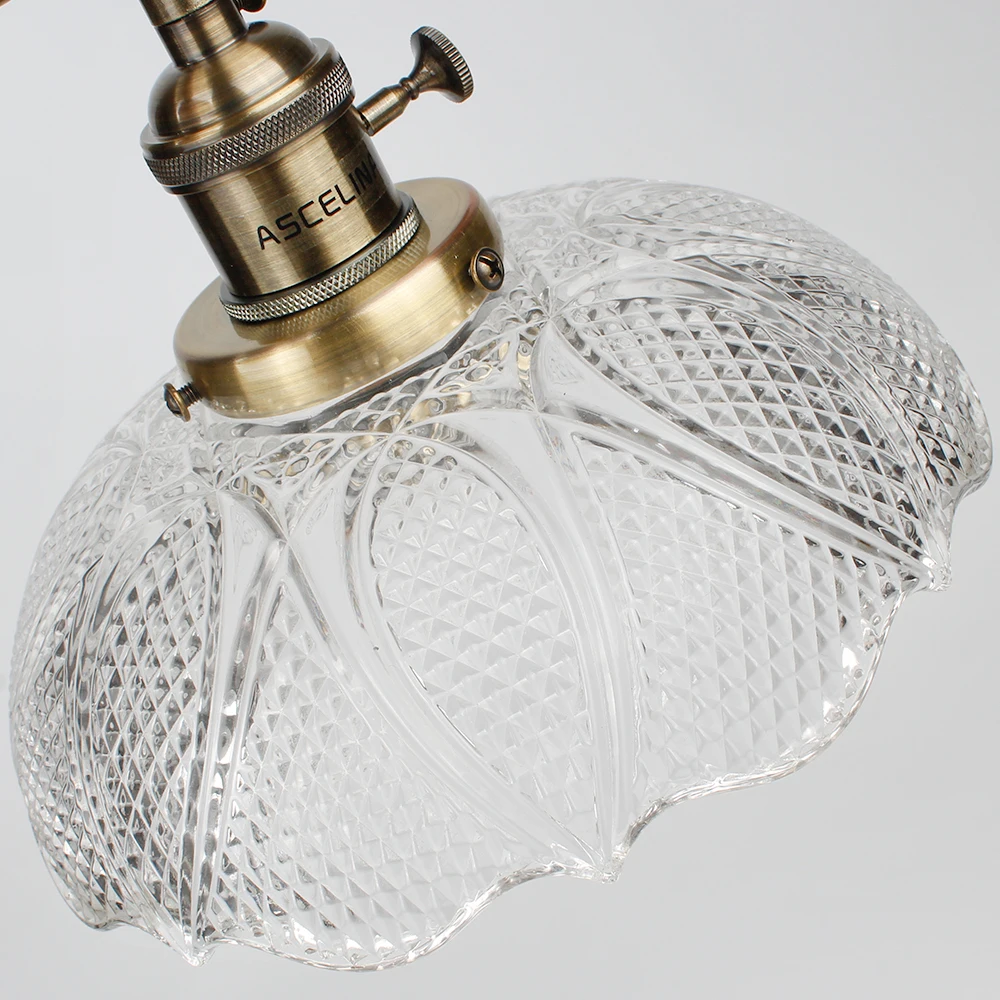 Стеклянная настенная лампа современное прозрачное Бра В скандинавском стиле