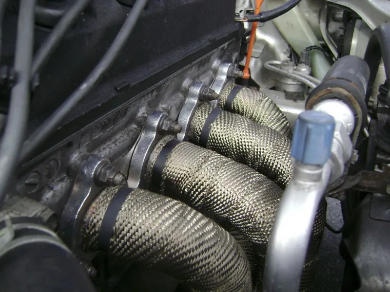 

2inch x 10meter Thermal Wrap,Exhaust Insulating Wrap,Header Warp ,Exhaust Pipe Wrap+ 4pcs Ties WX1810