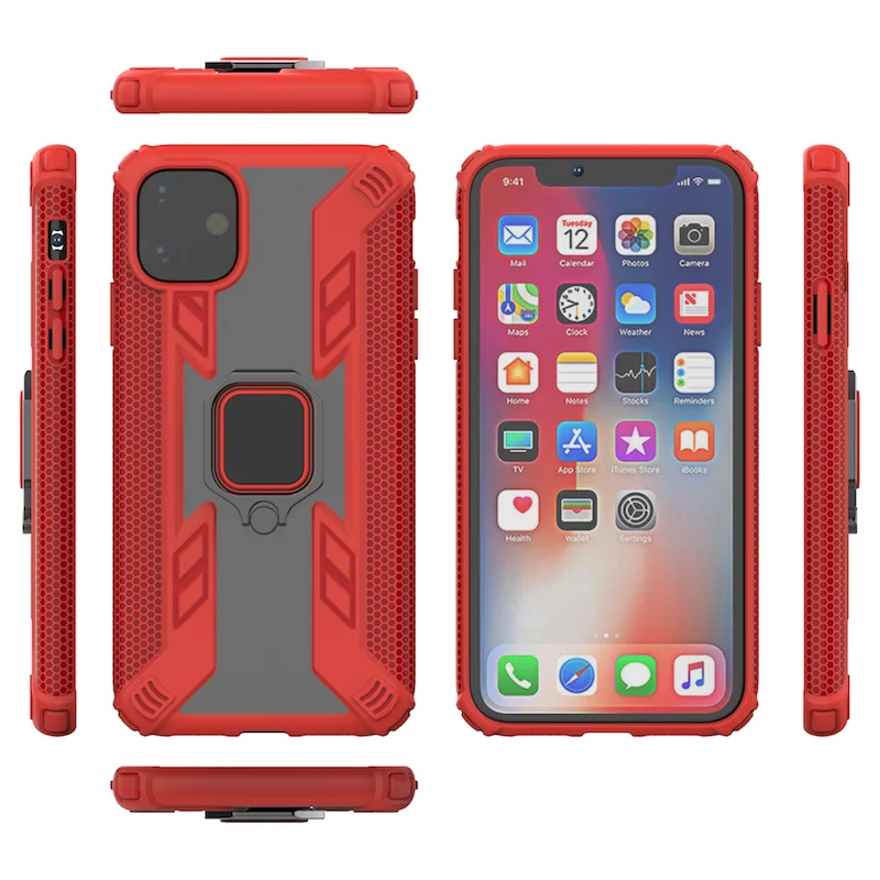 Абсолютно Новый защитный крутой дизайн Жесткий Мягкий чехол для iPhone 11 11Pro 11ProMax X Xs