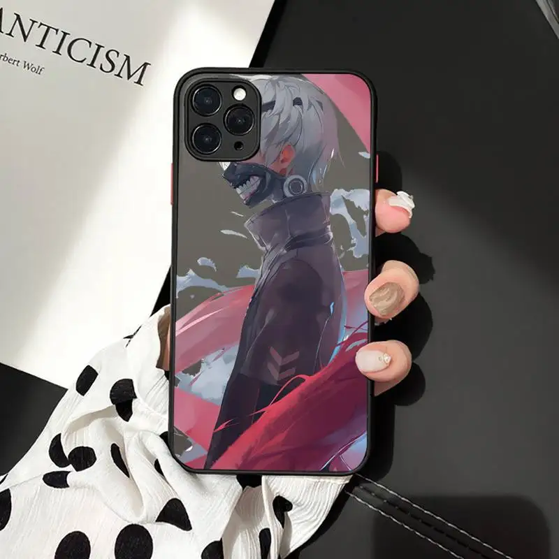 

tokyo ghoul Phone Case For iphone 12 11 8 7 plus mini x xs xr pro max matte transparent cover