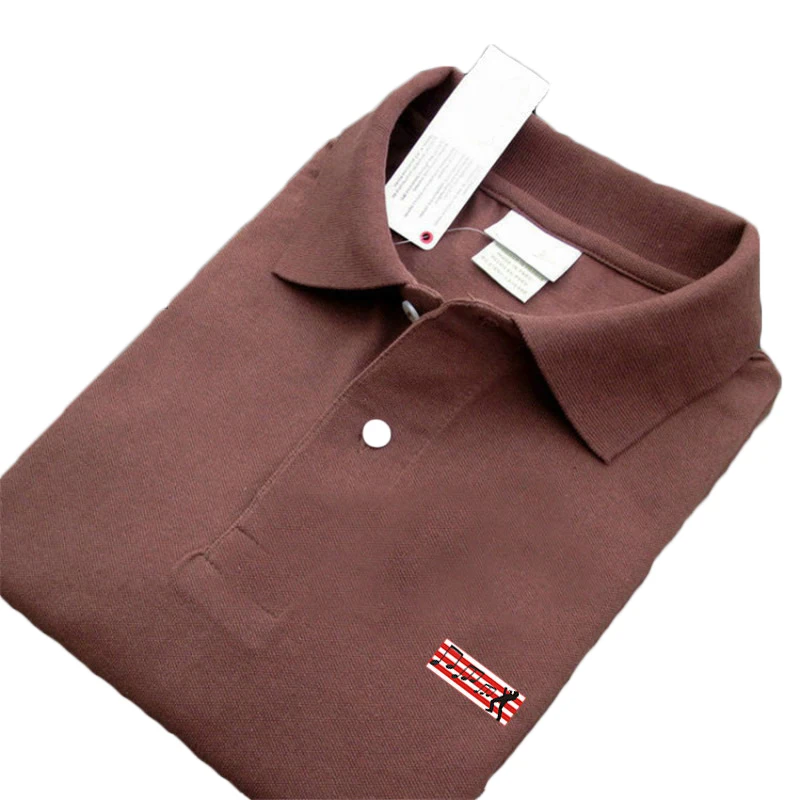 

100% cotton Good quality New Summer lapel Mens short sleeve polo shirts casual mens cotton lapel polos shirts fashion mens tops