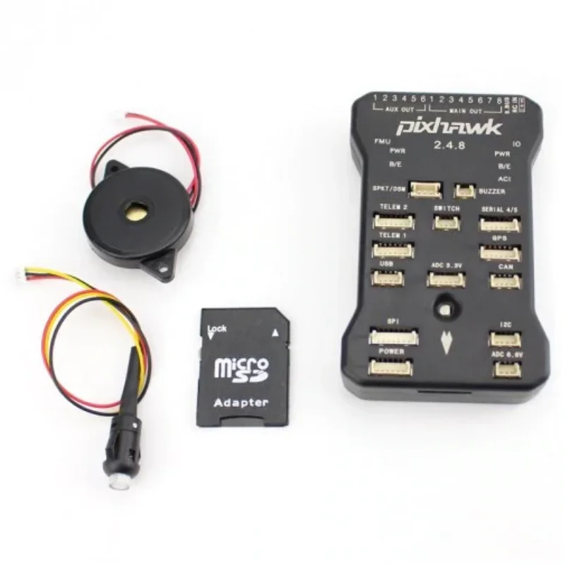 Контроллер полета Holybro Pixhawk PX4 2.4.8 32 бит ARM PX4FMU PX4IO Combo для радиоуправляемого дрона FPV