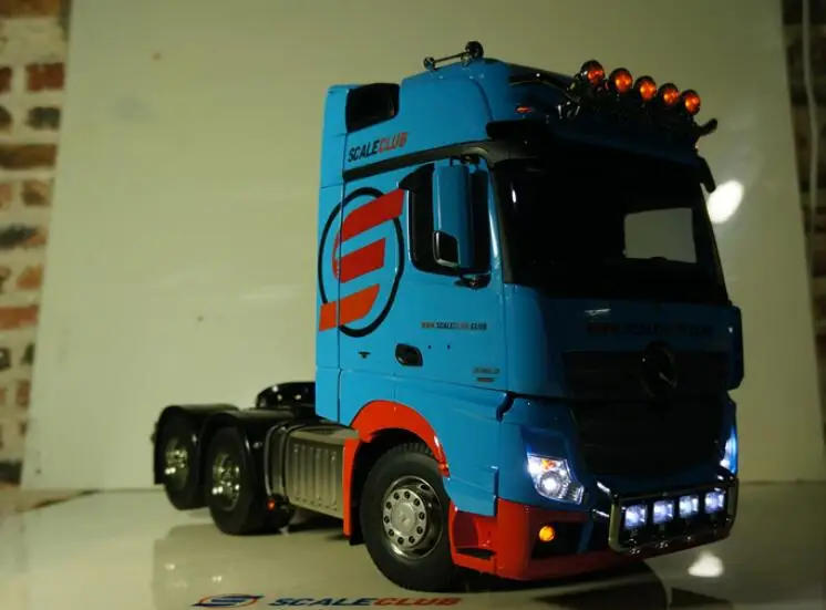 Светодиодные фонари декоративные для 1/14 RC Tamiya R620 R470 R730 MAN TGX BENZ 1851 3363 VOLVO Hino 700 V8 тягач 6x4 грузовик