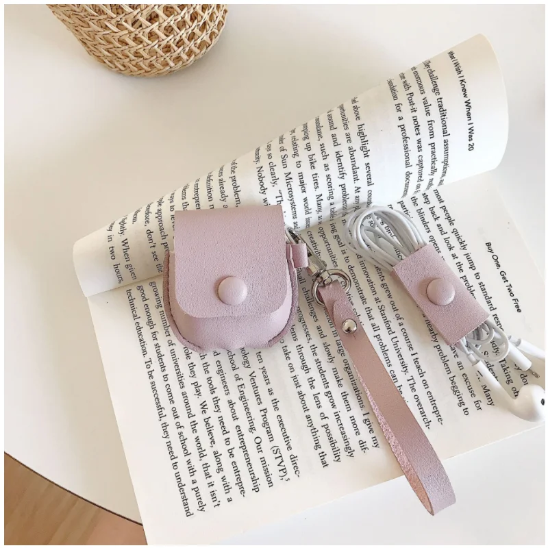 Модный Роскошный прозрачный жесткий чехол для Apple Airpods аксессуары наушников