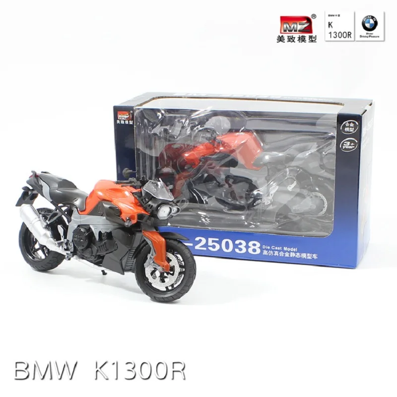 1:12 модель мотоцикла из сплава для BMW K1300R высокое моделирование литые