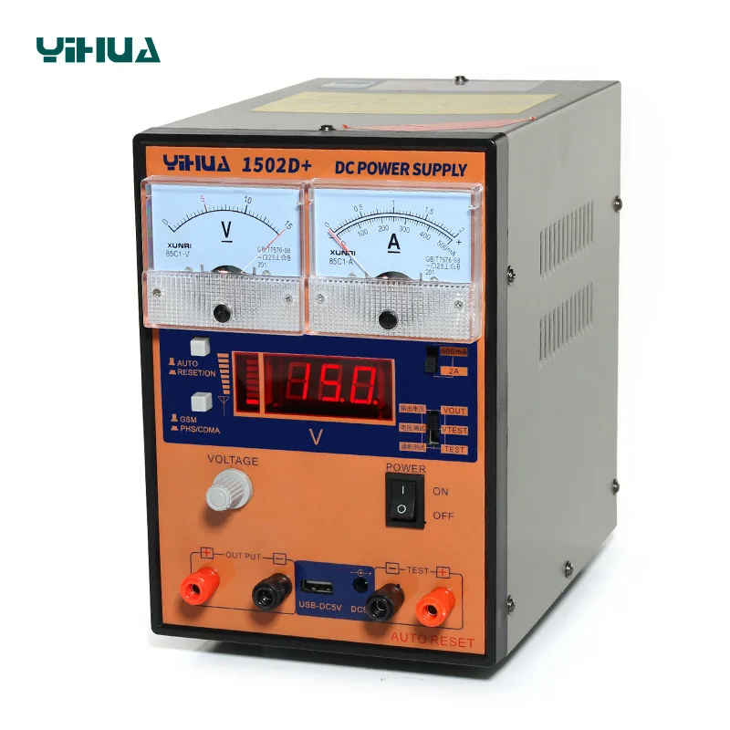 

Регулируемый источник питания YIHUA1502D +