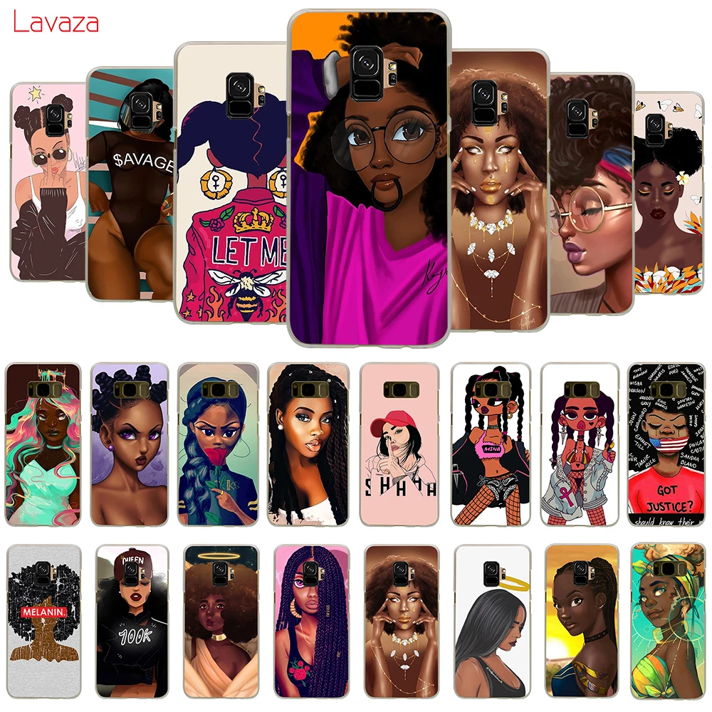 MELANIN черный Жесткий чехол для телефона Samsung Galaxy A10s A20s A30s A40s A50s Note 10