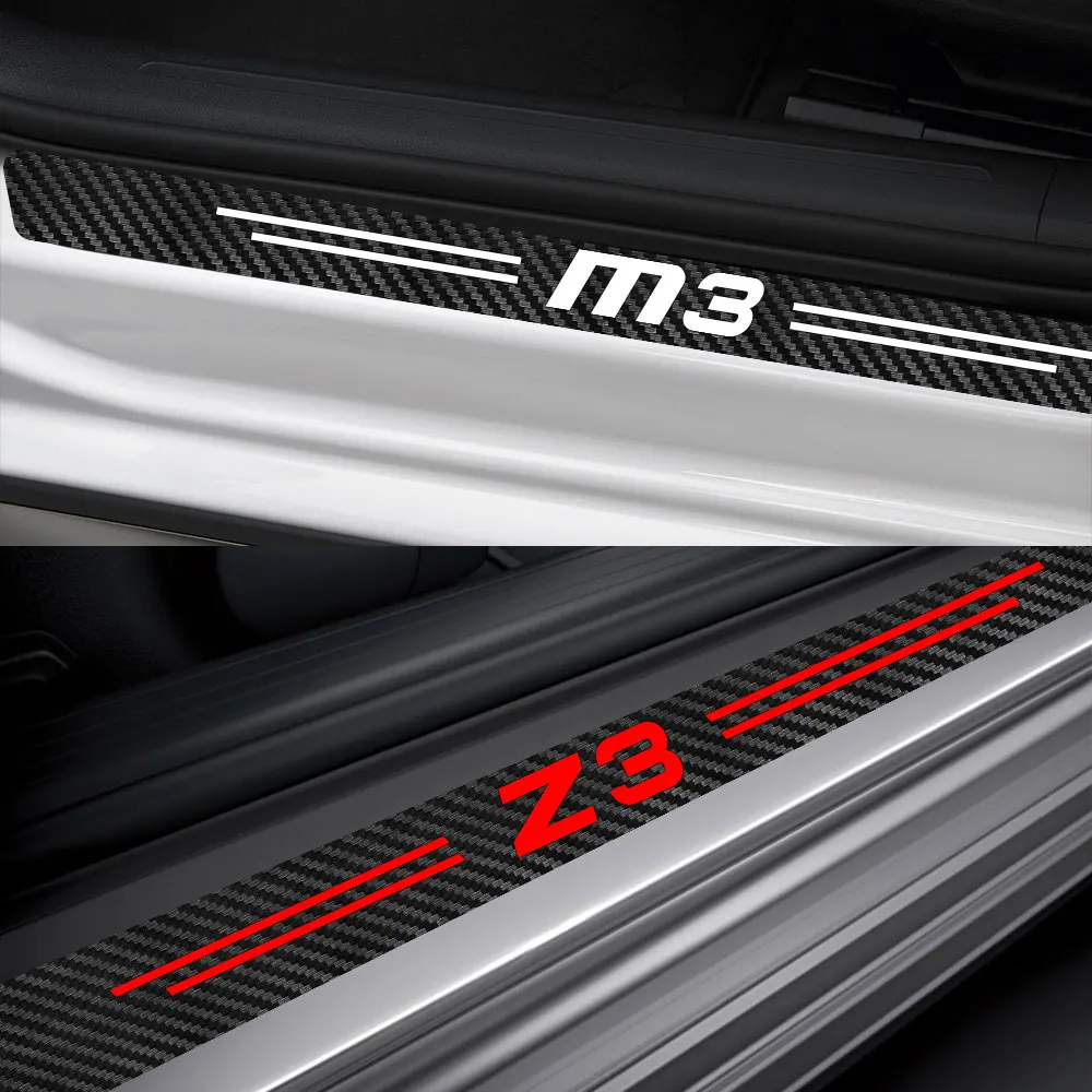 Для BMW M1 дань уважения 40i M2 CS M3 E92 M4 M5 M6 Z1 Z3 Z4 E89 E85 Z8 авто аксессуары 4 шт. порога