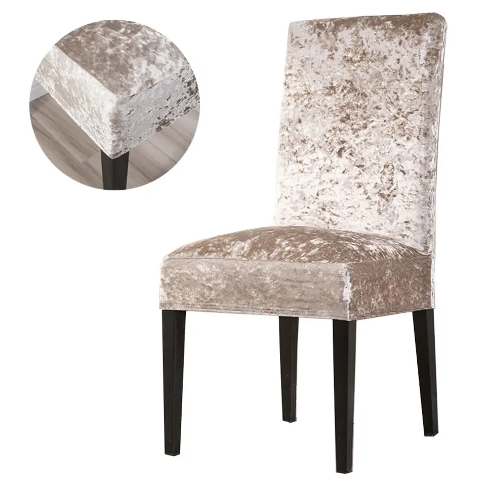 

Бархатные чехлы на стулья Homesick