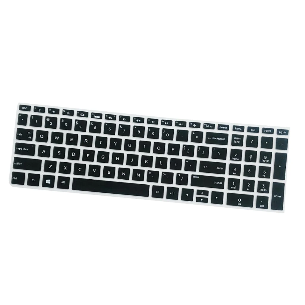 Black as described Высокая невидимая защитная оболочка клавиатуры для hp 15,6 дюймов BF ноутбука ПК - Цвет: Black as described