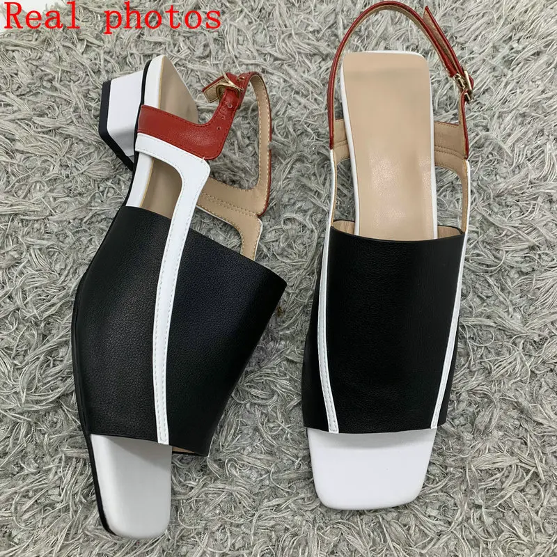 Сандалии женские из натуральной кожи винтажные мягкие босоножки на низком