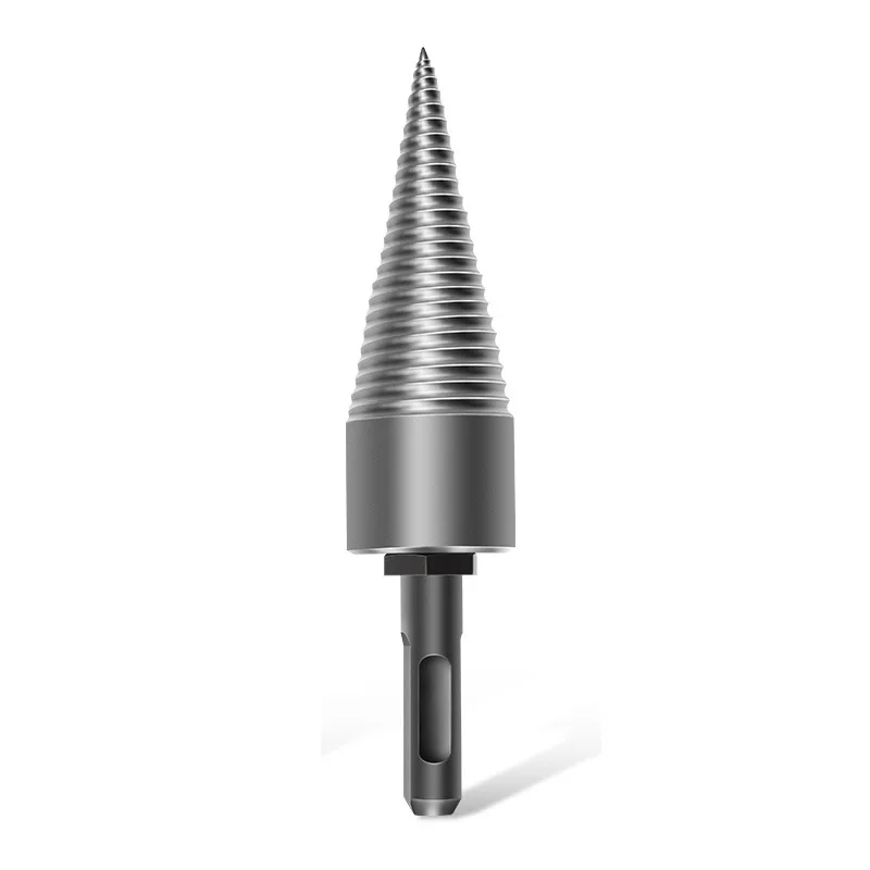 

1pcs split electric hammer drill bit with square/round/hexagonal handle for household firewood and wood splitting