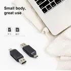 Портативный переходник 2 в 1 USB Type-c, универсальный адаптер Micro устройство для чтения карт SD TF, флеш-накопитель, устройство чтения карт памяти