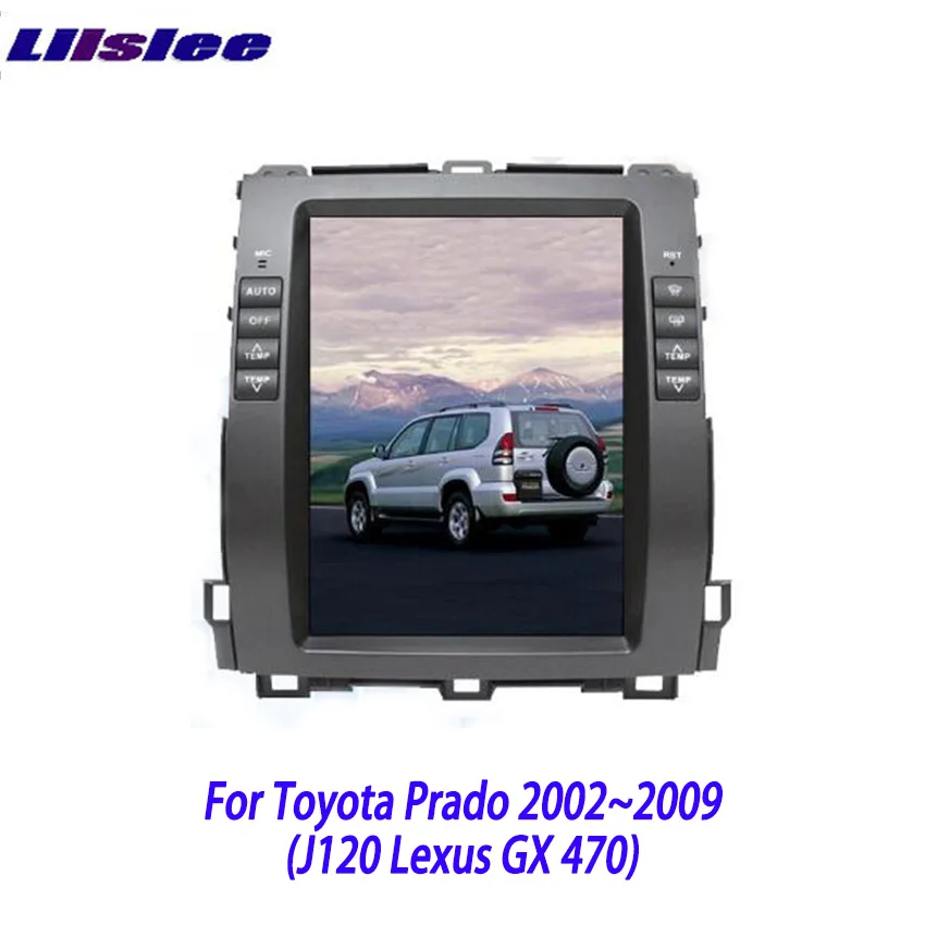 Liislee 2 din Android для Toyota Land Cruiser Prado Lexus GX470 2002 ~ 2009 Автомобильный мультимедийный плеер GPS