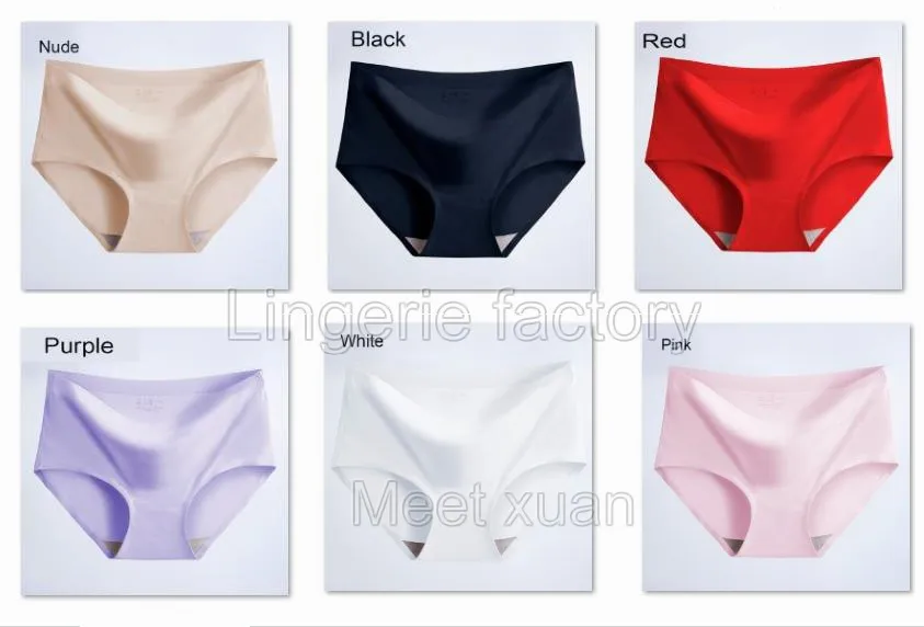 Set 3 6 шт. женские трусы размера плюс XXXXL бесшовное нижнее белье женские сексуальные ультра-тонкие трусики - Цвет: Set 3