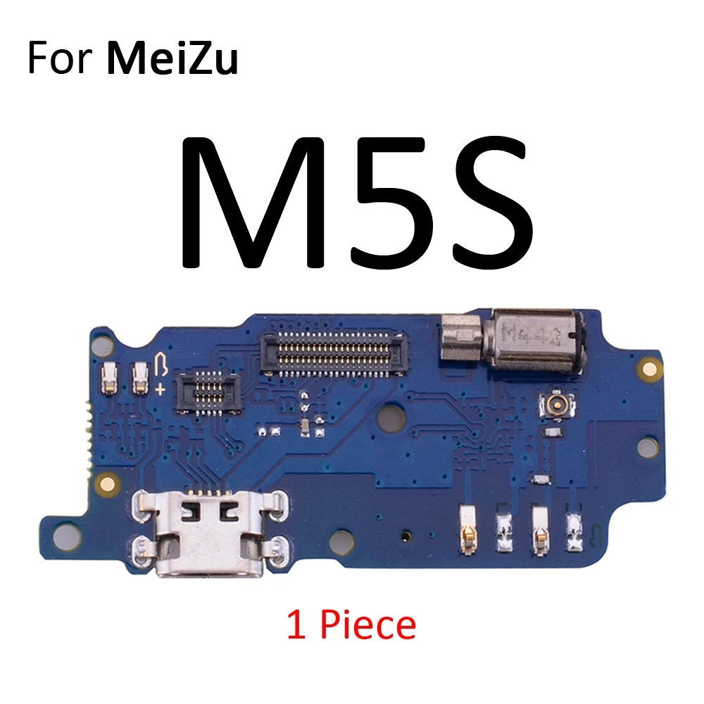 Charger USB Dock Charging Dock Port Board With Mic Microphone Flex Cable For Meizu U20 U10 M6 M6S M5 M5C M5S images - 6