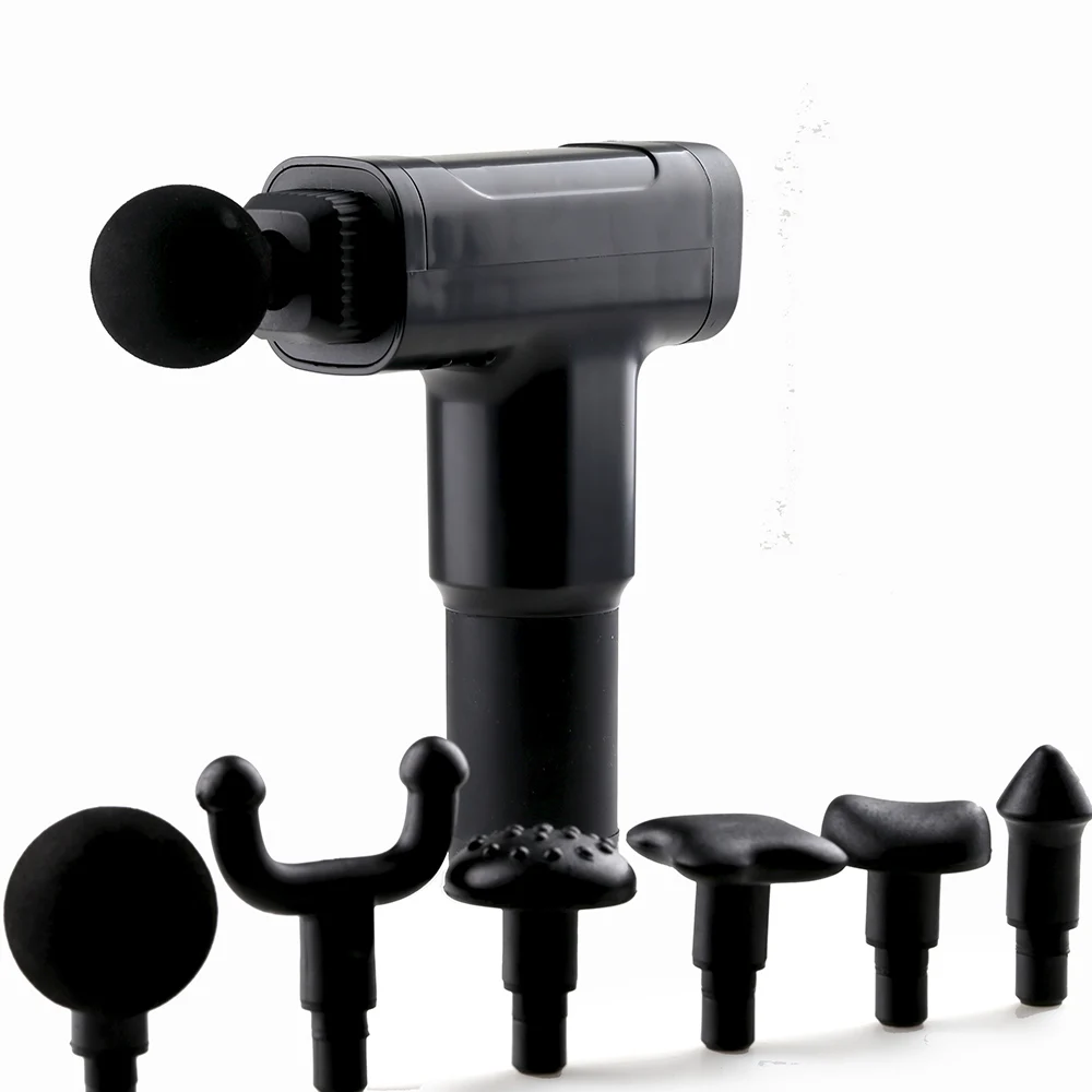 Massage Gun Muscle Relaxation Massager Vibration Fascial Fitness Equipment Noise Reduction Deep Tissue Therapy | Красота и здоровье