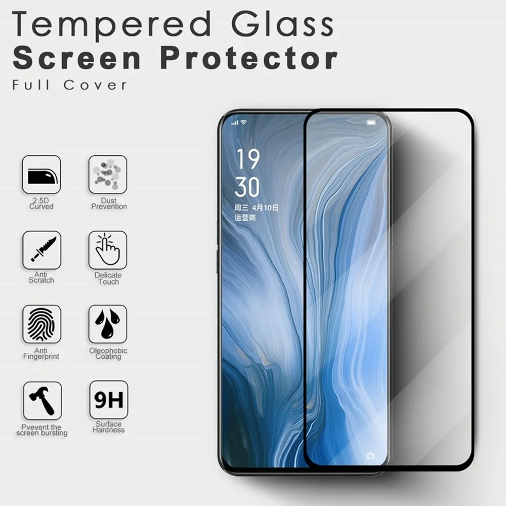 Защитное стекло с полным покрытием 25D закаленное для Realme 5 3i 3 2 Pro 1 9H HD Защита