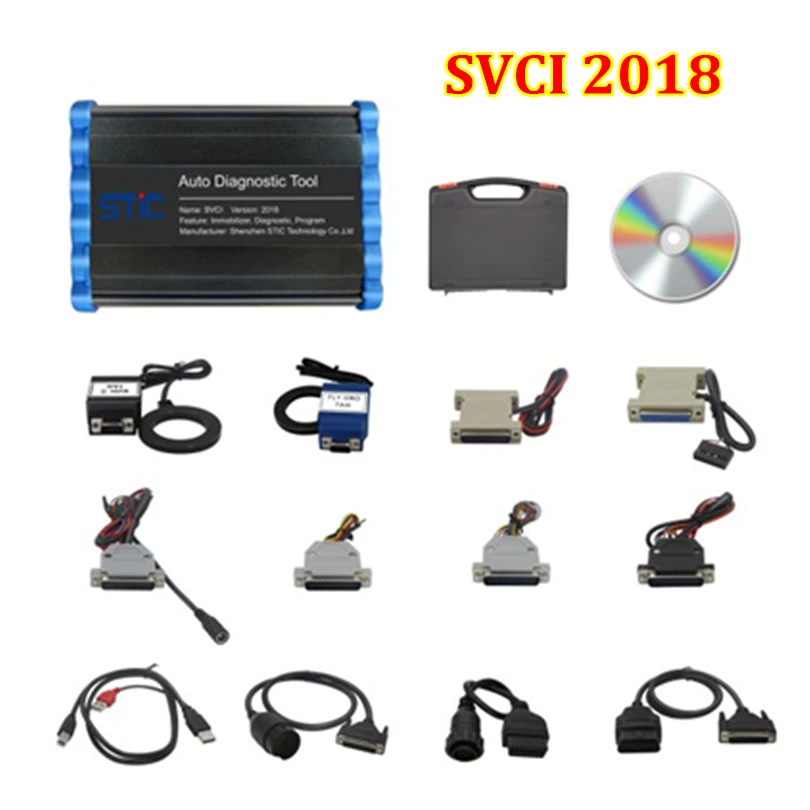 SVCI2018 SVCI2020 FVDI2020 без ограничений Abrite Commander 21 версия SVCI обновление онлайн FVDI авто ключ программист - Цвет: SVCI2018