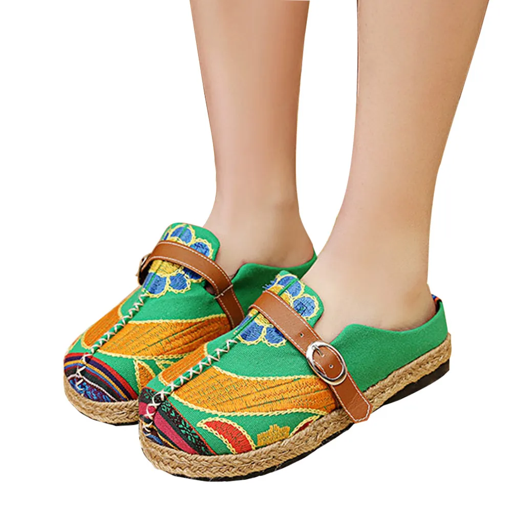 2121 летние женские балетки с цветочным принтом Женские эспадрильи на плоской