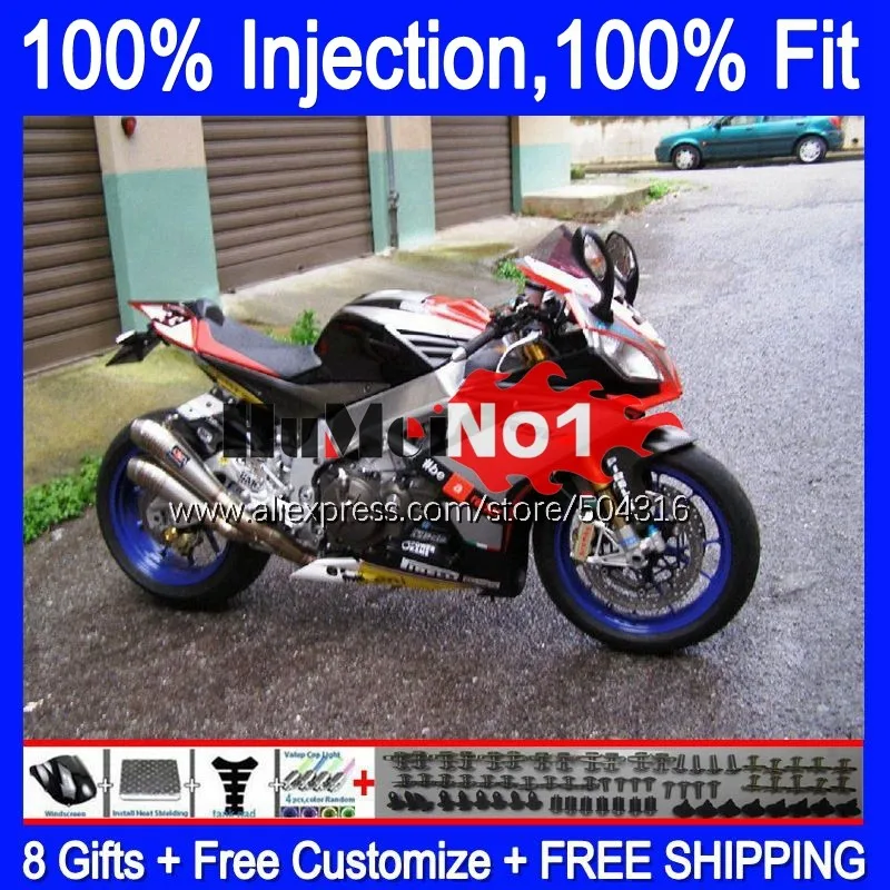 

Injection For Aprilia RSV 1000 R 1000R RSV1000RR 106MC.37 RSV1000 09 11 2012 2013 2015 2009 2010 12 13 15 Fairings new silvery
