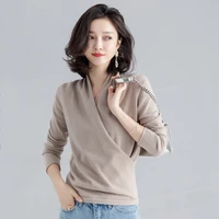 autumn 2021 new womens knitwear thin korean version loose outer sweater jacket top