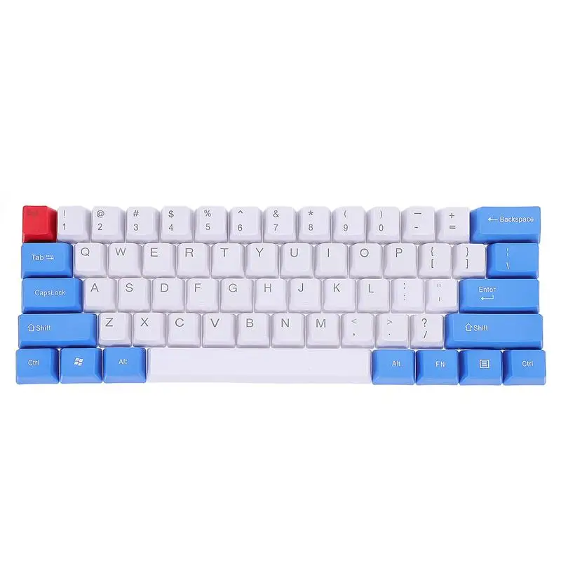 

1 Set/61PCS Dye Sublimation Key Cap Computer Mechanical Keyboard DIY Supply