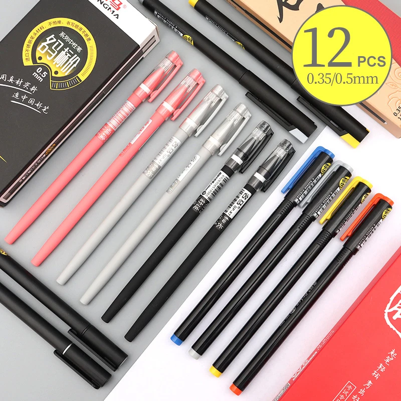 Ручка для письма Канцтовары креативная деловая офисная черная нейтральная