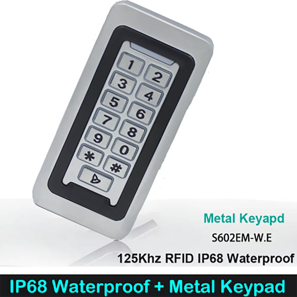 IP68 Водонепроницаемая подсветка 125 кГц RFID карты Автономный контроля доступа по