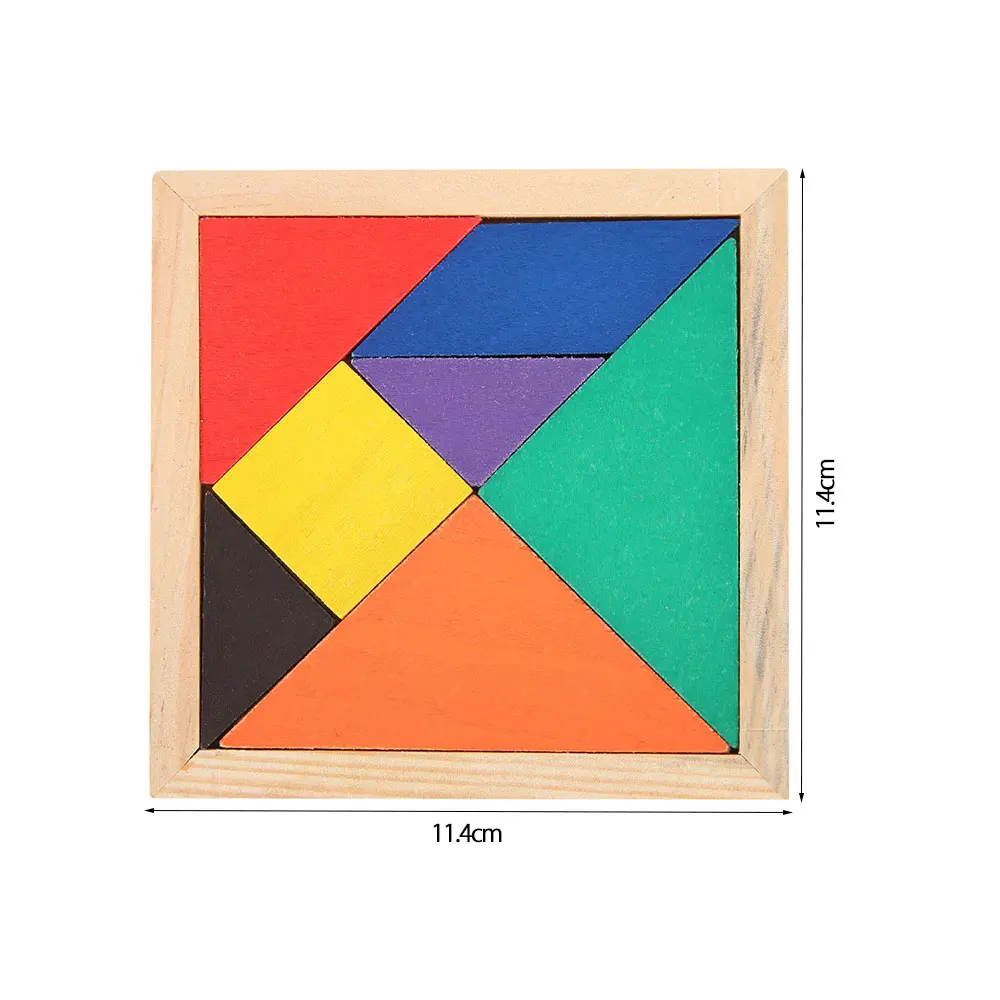 

Magnetic 3D Puzzle Tangram Game Learning Educational Drawing Board Games Wooden Toy Gift For Children Brain Tease Juguetes