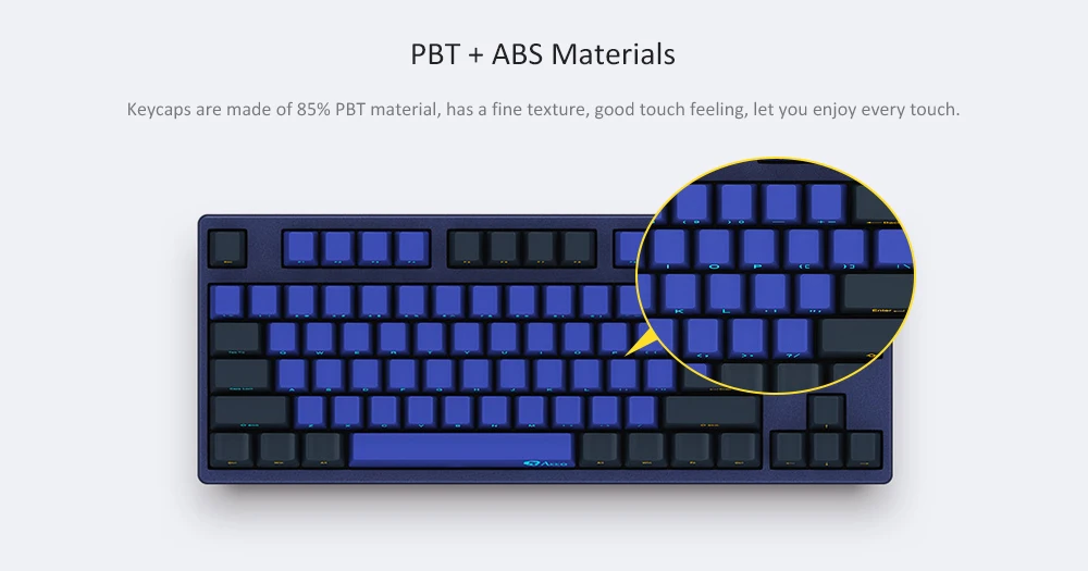Игровая механическая клавиатура AKKO 3087/3108 SP Horizon Skyline 87/108 клавиша Cherry MX Switch 85% PBT TYPE-C USB креативная боковая буква