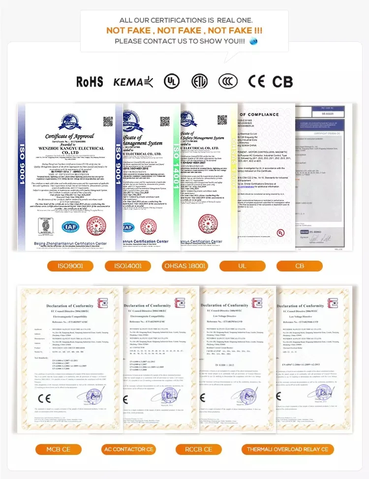 Каял Высокое качество 1P 2P 3P 4P 10MA 15MA 30MA 300MA 6A 10A 16A 32A 40A 63A ELCB выключатели