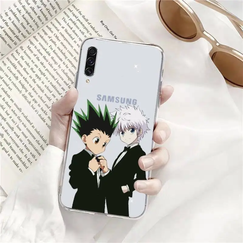 

Hunter X hunter Phone Case Transparent Clear For Samsung Galaxy A71 A21s S8 S9 S10 plus note 20 ultra