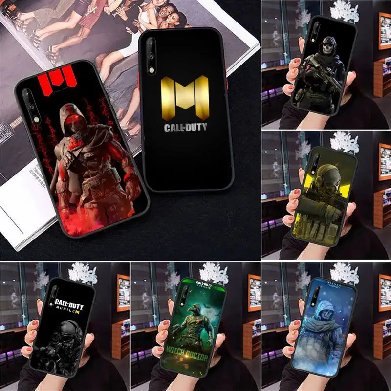 

Call of Duty COD Phone Case for Huawei mate 9 10 20 20X 30 40 pro lite Fundas cover