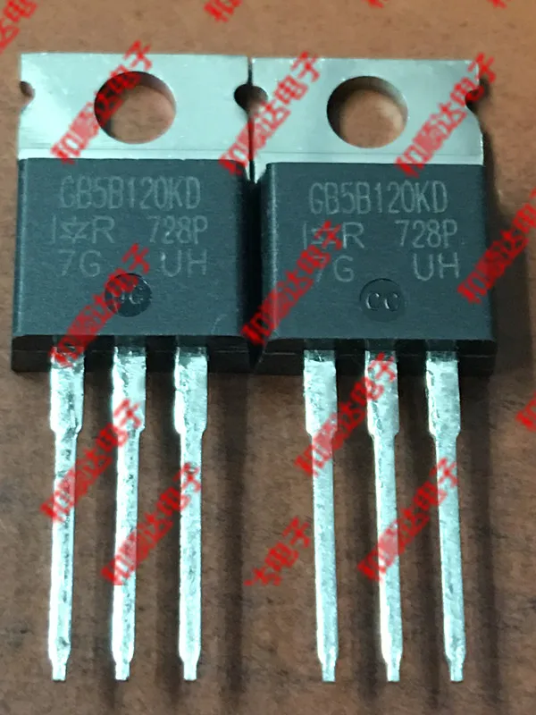 

10 шт./лот IRGB5B120KD New Spot TO-220 1200V 2.75A