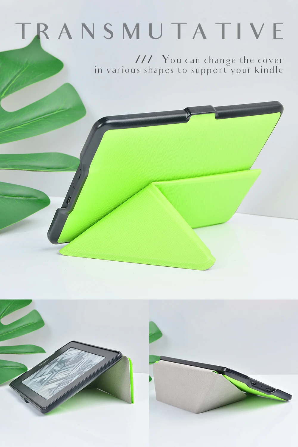 Умный чехол-Обложка для Amazon kindle Paperwhite 1 2 3 оригами pu кожаный чехол-подставка для чтения электронных книг kindle paperwhite 3 2 1