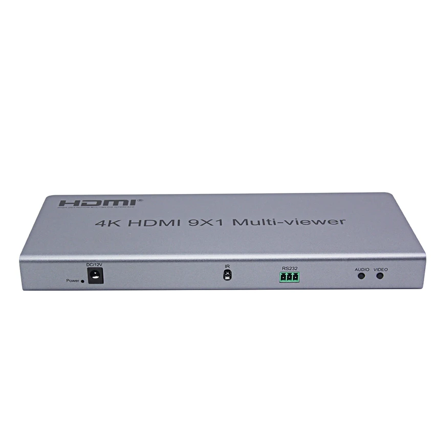 Переключатель HDMI 4K 9x1 Quad переключатель 9 в 1 бесшовный мультипросмотра